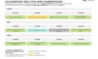 ATELIERS NUMÉRIQUES printemps 2025